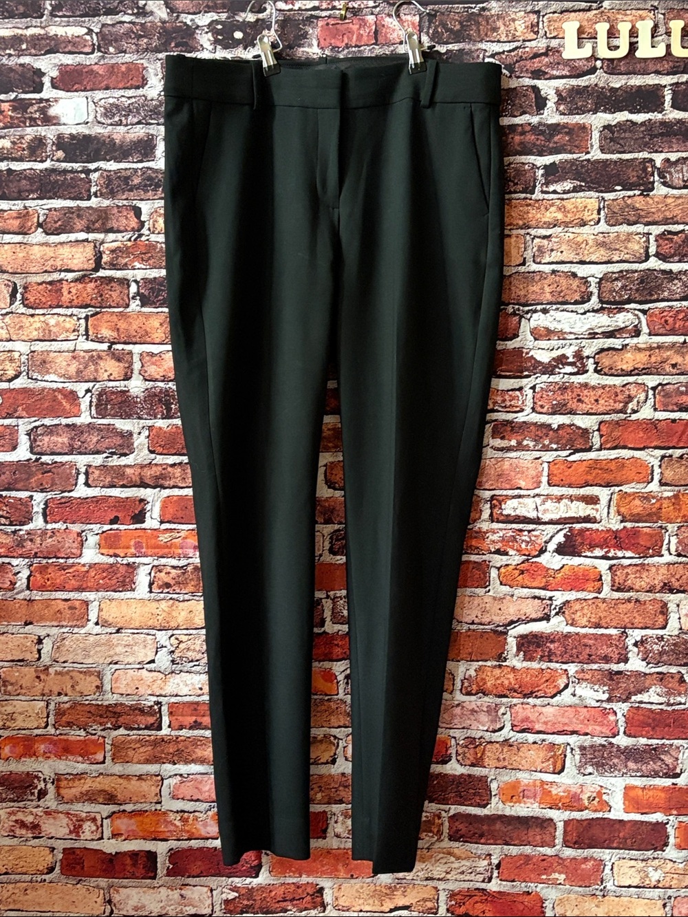 J. Crew Cameron Women's Skinny Dress Pants in Black Size 14